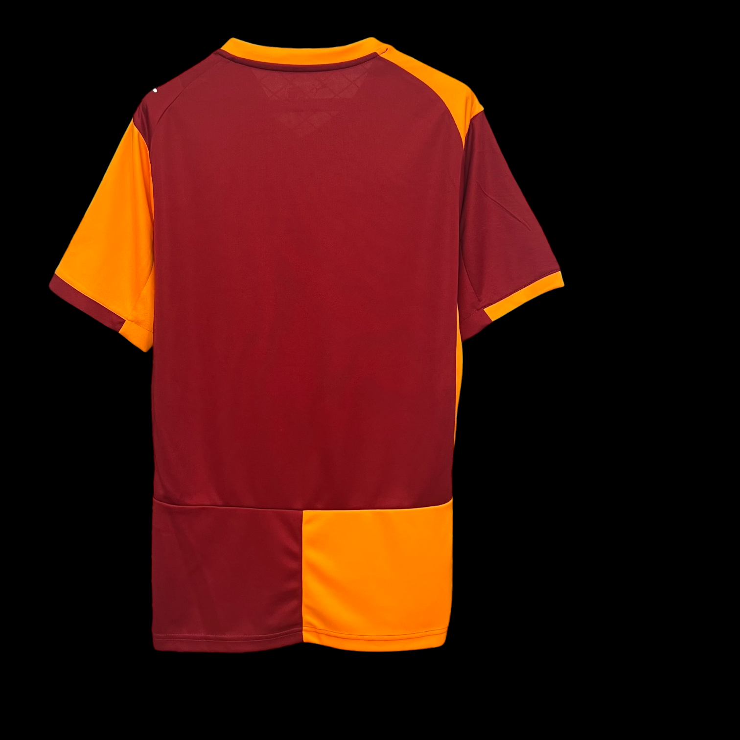 Maillot domicile Galatasaray 25/26 Le 12 -ème Maillot, maillot de football jaune et rouge avec logo du club.