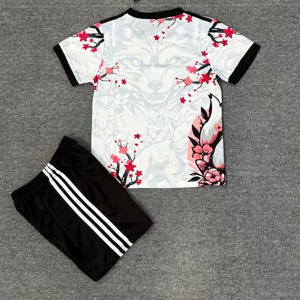 Ensemble pour enfant Japon Spécial A de la marque Le 12-ème Maillot, veste et pantalon en tissu coloré, style manga pour jeune garçon.
