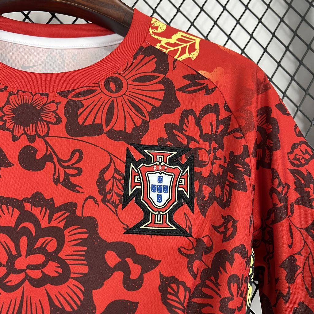 Maillot Portugal concept 2024-25 de Le 12 -ème Maillot, maillot de football avec design Portugal, vue frontale.