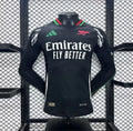 Maillot extérieur à manches longues de l'Arsenal 2024-25, marque Le 12 -ème Maillot, vue de face avec logo et détails.