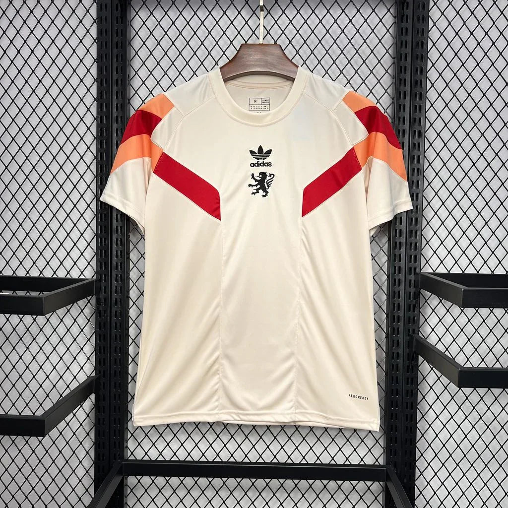 Maillot Lyon concept 2024-25 par Le 12 -ème Maillot, maillot de football avec design moderne et logo de l'équipe.