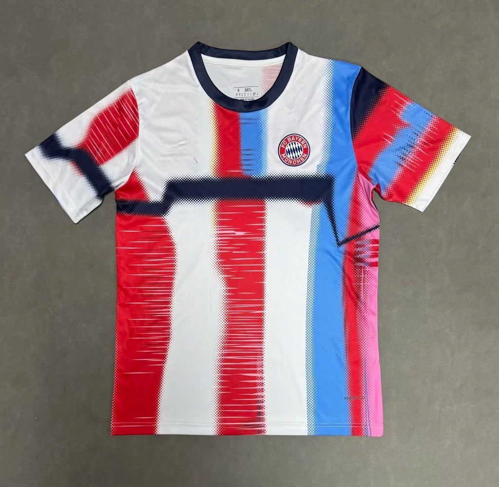 Maillot de football Bayern Munich 25/26 Le 12 -ème Maillot, maillot spécial pour supporters avec logo et couleurs officielles.