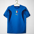 Maillot domicile de l'Italie 2006, version rétro, de la marque Le 12 -ème Maillot, vue de face, détails du design.