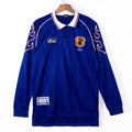 Maillot de football domicile rétro 1998 Japon à manches longues, marque Le 12 -ème Maillot, vue de face.