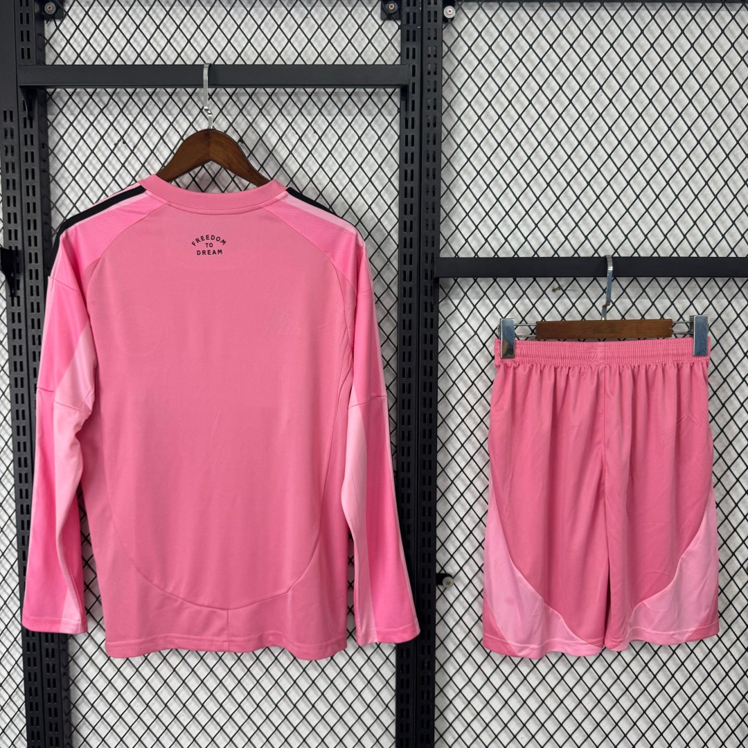 Ensemble de football Inter Miami domicile pour adulte, maillot à manches longues, marque Le 12 -ème Maillot.
