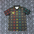 Maillot 25/26 Burkina Faso noir Le 12 -ème Maillot, maillot de football pour enfant avec logo et design noir.