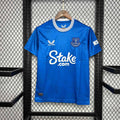 Maillot de football Everton 2024-25, Le 12 -ème Maillot, vue front avec logo et détails de l'équipe.