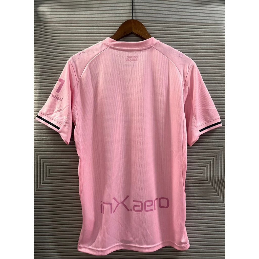 Maillot extérieur Palermo 25/26 Le 12 -ème Maillot, maillot de football avec logo et design vibrant, vue de face.