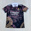 Maillot de football Real Madrid 25/26, modèle spécial black Dragon Z, de la marque Le 12 -ème Maillot.