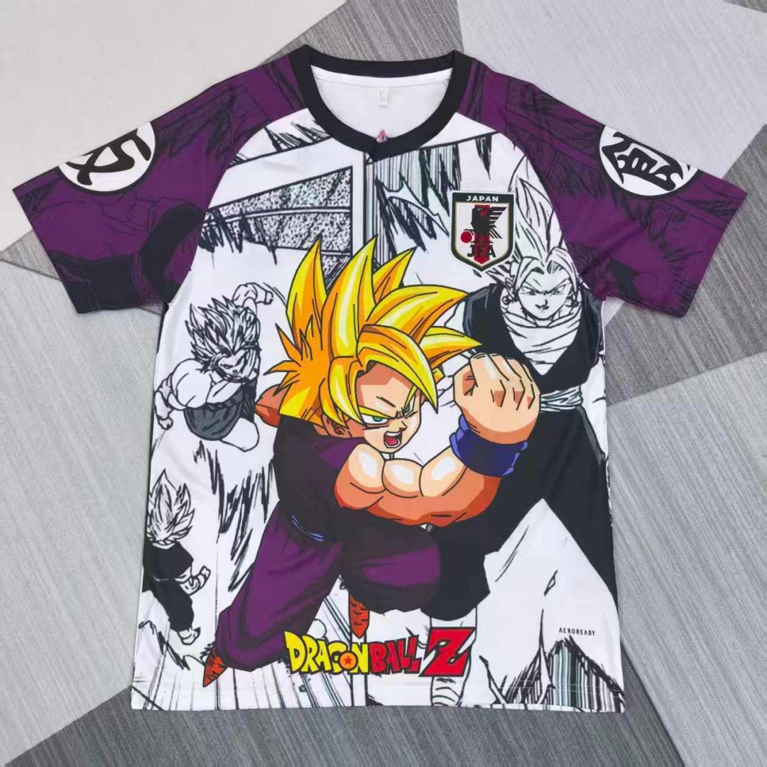 Maillot 25/26 Japan anime Spécial G de la marque Le 12 -ème Maillot, vue de face avec design coloré.