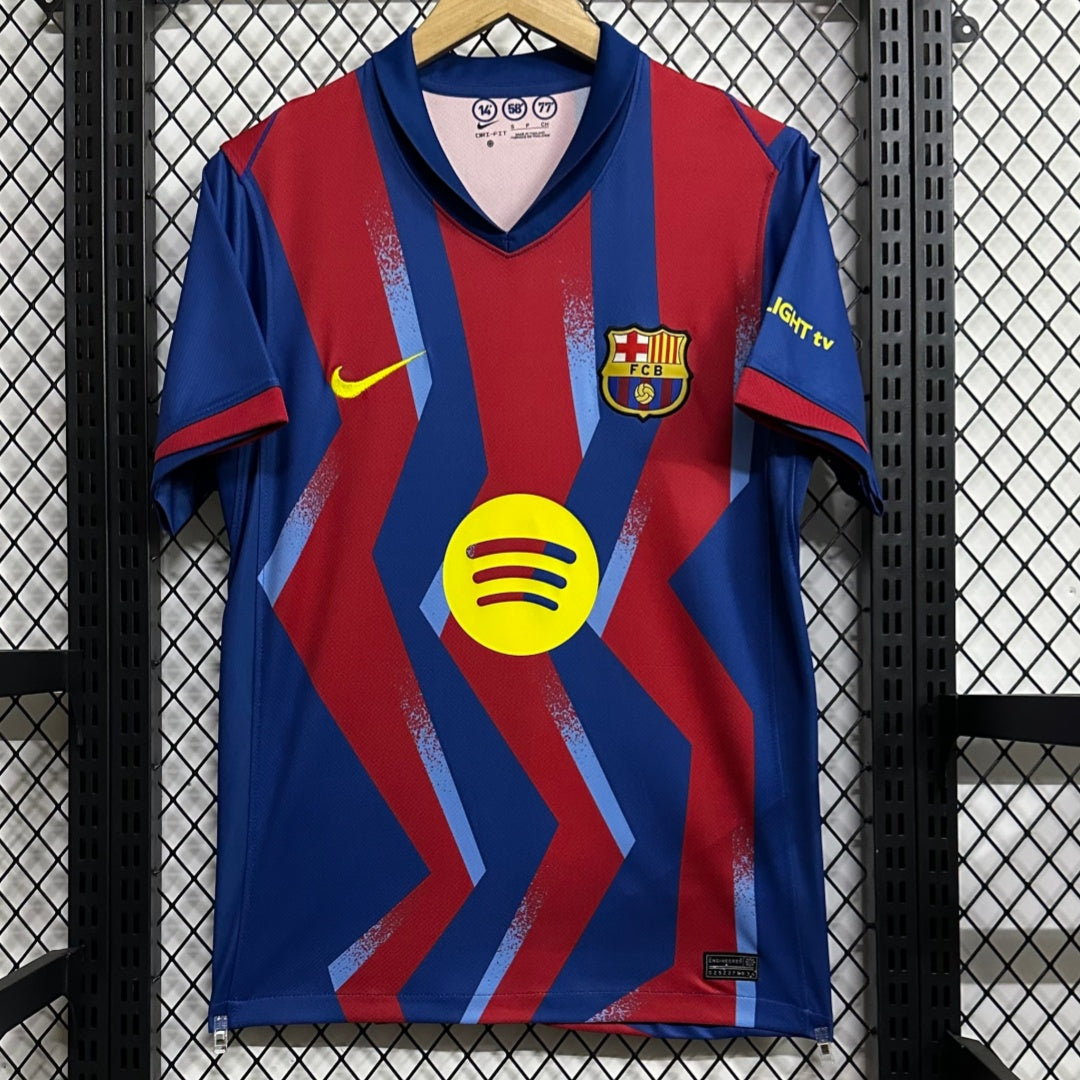 Maillot de football Le 12 Barcelone Fourth Spécial pour enfants 25/26, maillot de sport avec logo du club.