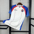 Maillot de football Haïti Coupe du monde 2026 Le 12 -ème Maillot, maillot bleu avec logo national et détails de l'équipe.