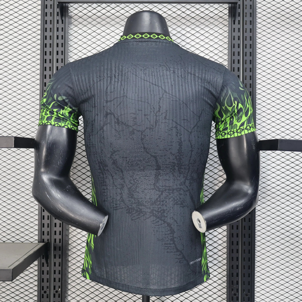 Maillot de football Brésil saison 2025-2026, édition spéciale, fabriqué par Le 12 -ème Maillot, vue de face.