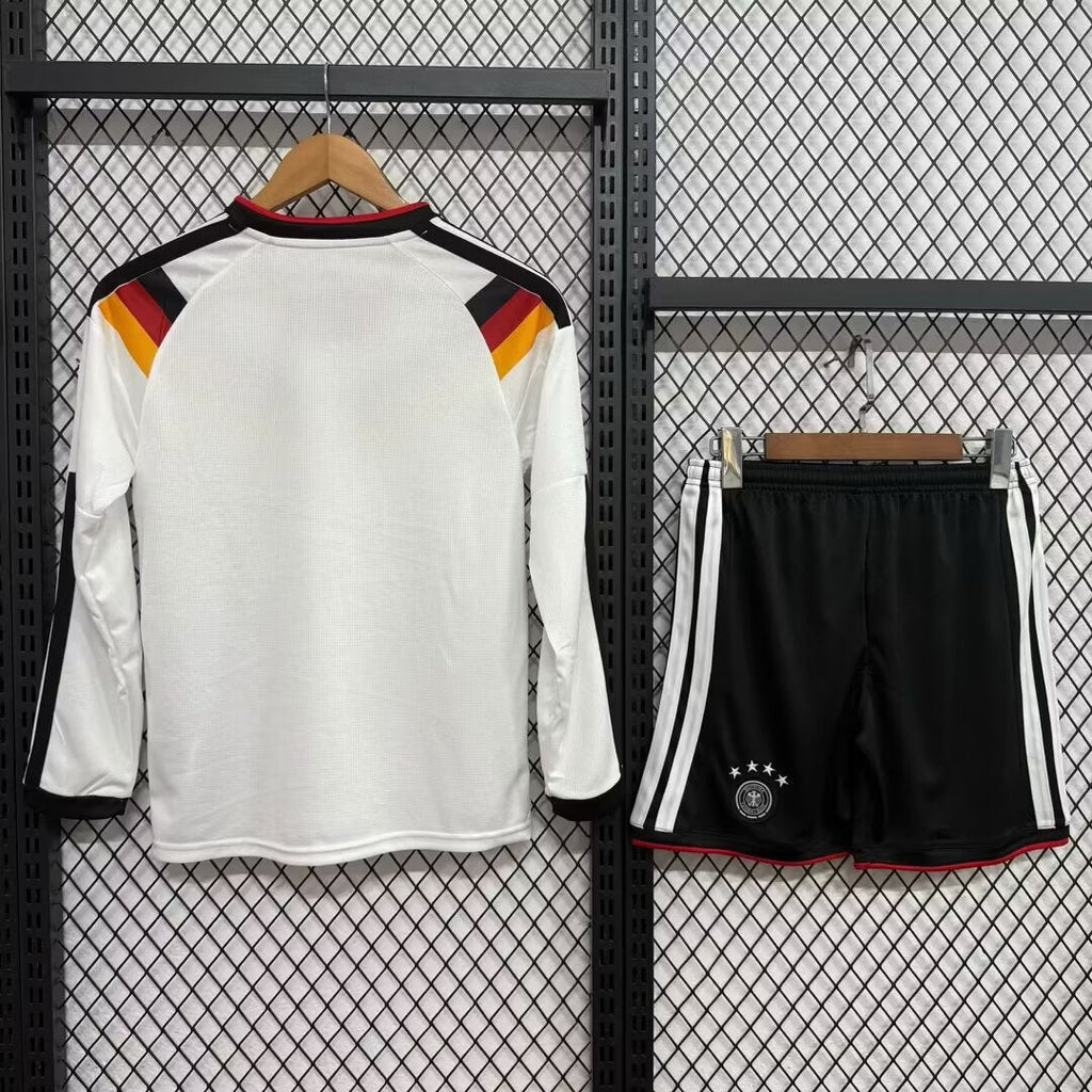 Ensemble domicile 25/26 Allemagne pour homme, maillot à manches longues, marque Le 12 -ème Maillot, maillot européen.