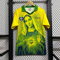 Maillot de football Brésil 25/26 Le 12 -ème Maillot, conçu pour les fans, avec les couleurs et le logo du Brésil.
