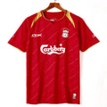 Maillot domicile rétro Liverpool 2005-2006 Le 12-ème Maillot, maillot de football avec logo et détails classiques.