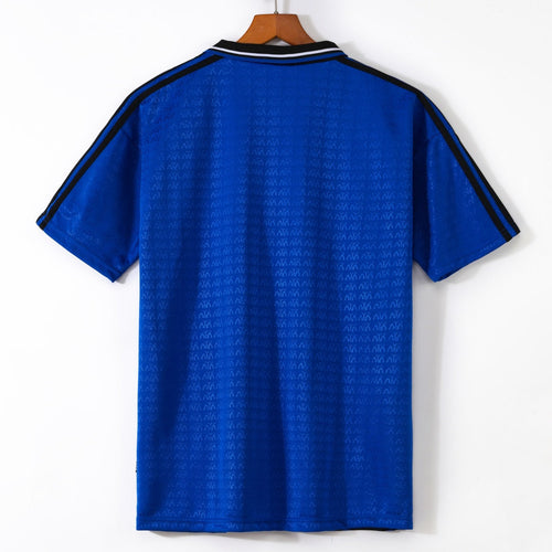 Maillot extérieur rétro 1994 de l'équipe d'Argentine, signé Le 12 -ème Maillot, avec couleurs et logo traditionnels.