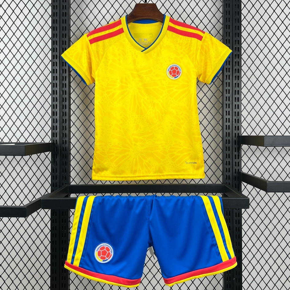 Ensemble domicile pour enfant 25/26 ans, maillot de football Le 12 -ème Maillot, maillot colombien, maillot de sport jaune et bleu