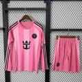 Ensemble de football Inter Miami domicile pour homme, maillot à manches longues, marque Le 12 -ème Maillot, taille 25/26