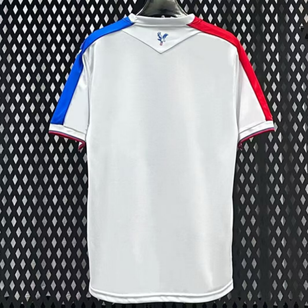 Maillot extérieur Crystal Palace 25/26 Le 12 -ème Maillot, maillot de football avec logo et détails du club.