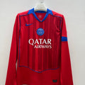 Maillot PSG Third 25/26 manches longues Le 12 -ème Maillot, maillot de football bleu avec logo PSG et détails longs