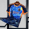 Maillot AJAX Le 12 -ème Maillot, 25/26, avec motif peinture à l'huile, couleurs vives, design unique.