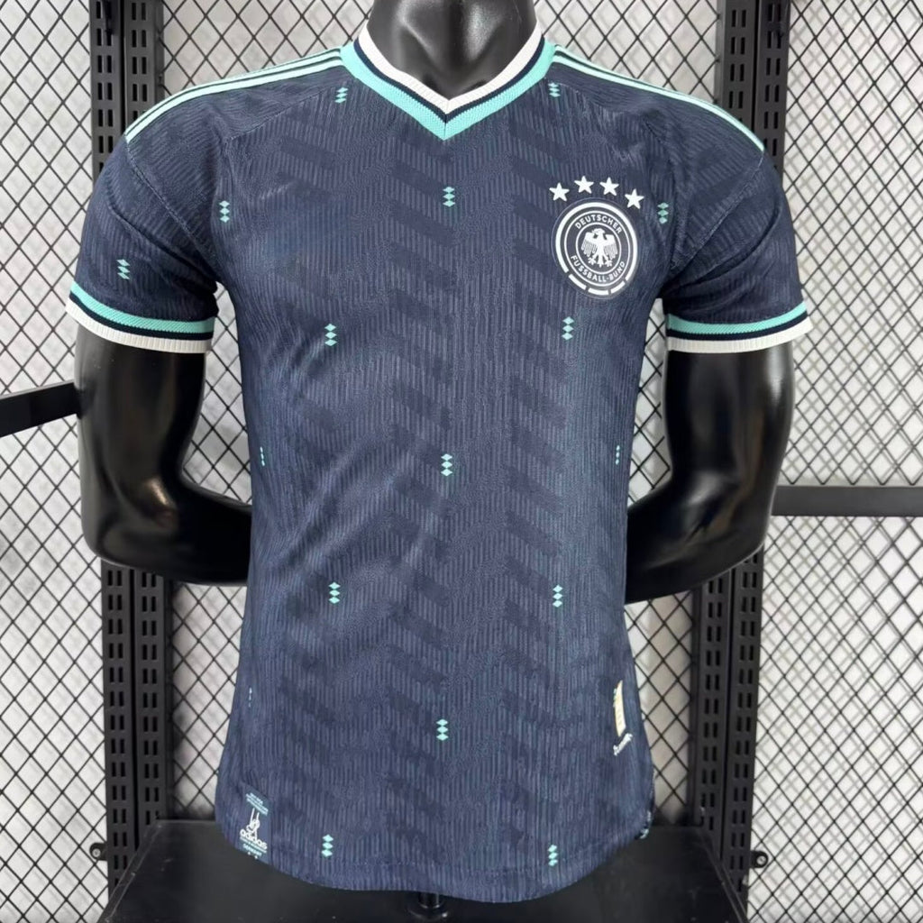 Maillot extérieur Allemagne 25/26 Le 12 -ème Maillot, maillot de football avec logo de l'équipe nationale allemande.