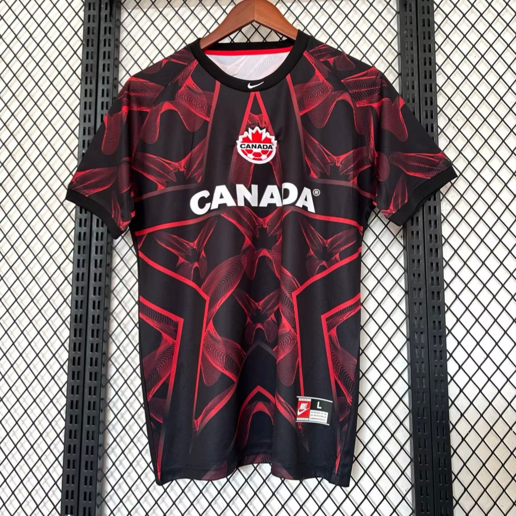 Maillot de gardien de but Canada 25/26 Le 12-ème Maillot, maillot de football avec logo et couleurs officielles.