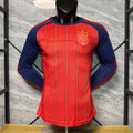 Maillot domicile de football Espagne 25/26 à manches longues, marque Le 12 -ème Maillot, vue de face avec logo officiel.