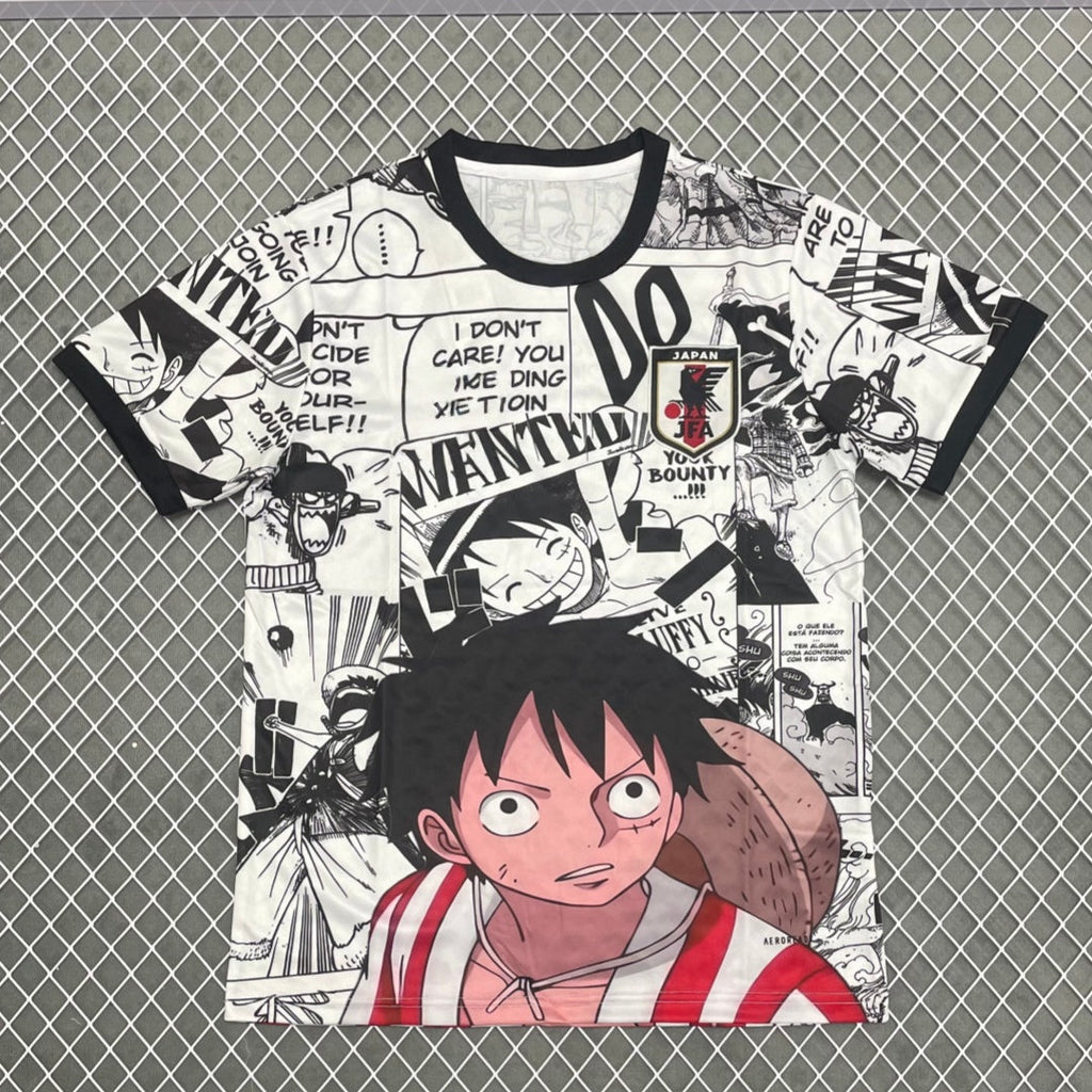 Maillot 25/26 Japan Anime Le 12 -ème Maillot, design spécial avec motifs japonais, vue de face sur fond blanc