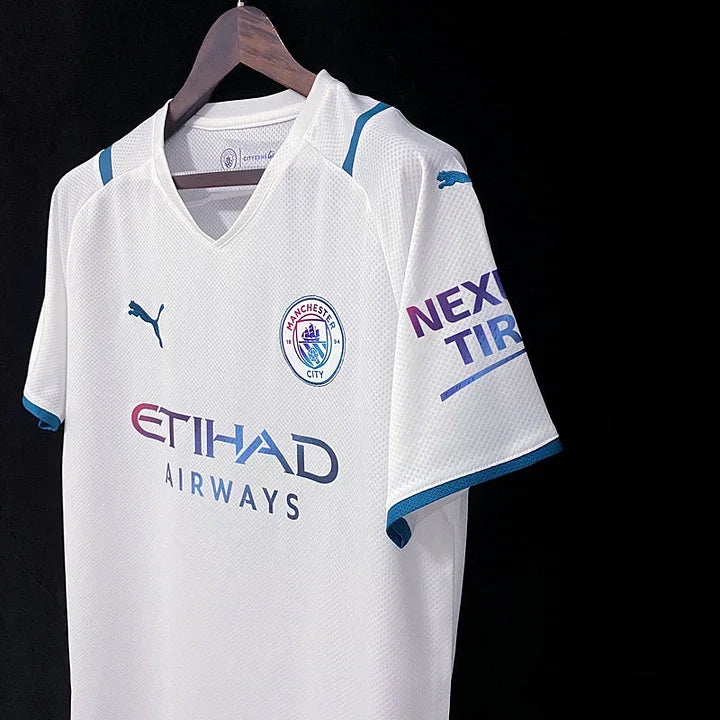 Maillot extérieur Manchester City 2022 2023 Le 12 -ème Maillot, maillot de football avec logo de Manchester City sur le devant