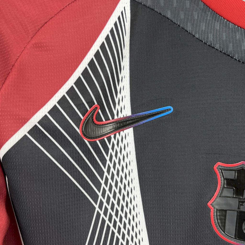 Maillot FC Barcelone concept 2025-26 de Le 12 -ème Maillot, maillot de football avec design futuriste et logo du club.