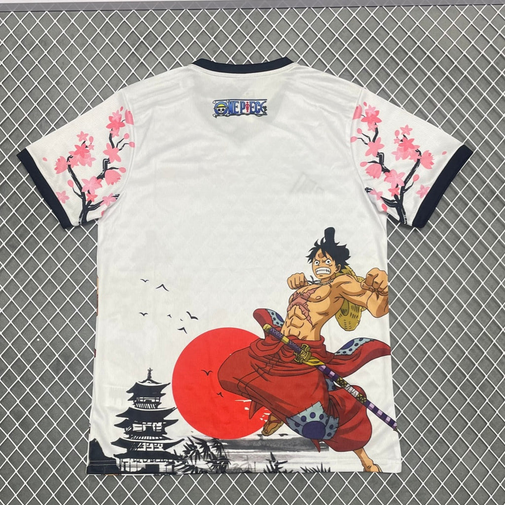 Maillot 25/26 Japan anime Le 12 -ème Maillot avec design japonais coloré, vue de face sur fond blanc