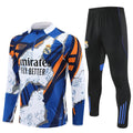 Vêtements d'équipe Real Madrid en taille 25/26, ensemble coloré, par Le 12-ème Maillot, vue de l'ensemble du kit.