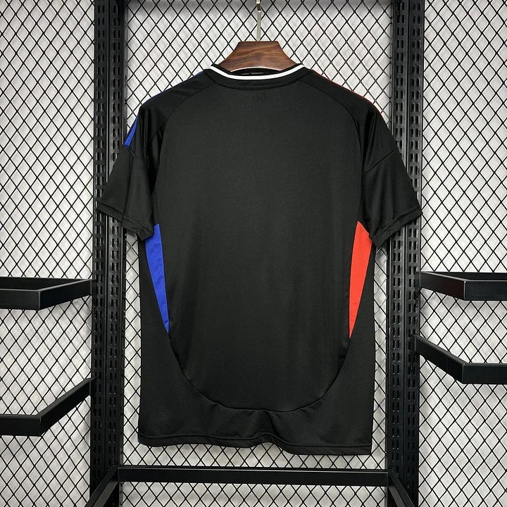 Maillot de football extérieur Olympique Lyonnais 2024-2025 Le 12-ème Maillot, vue front avec logo et design moderne