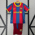 Ensemble enfant Barcelone domicile rétro 2010-2011, maillot Le 12 -ème Maillot, maillot de football pour jeune fan.