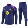 Ensemble Barcelone spécial bleu pour enfants, marque Le 12 -ème Maillot, comprenant maillot et short ajustés.