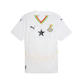 Maillot Ghana CAN 2025-26 Le 12 -ème Maillot, maillot de football rouge avec logo et détails verts et jaunes.