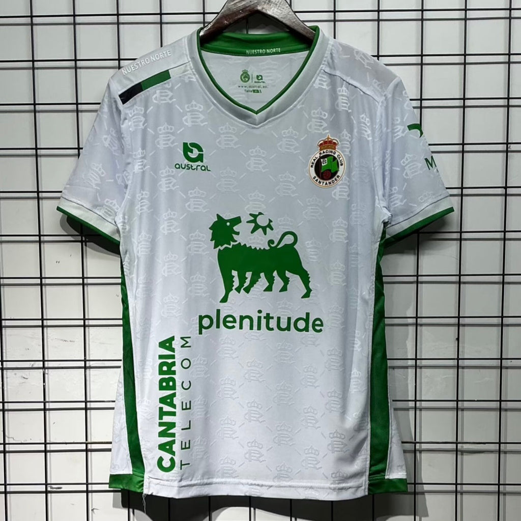 Maillot domicile Santander 25/26 Le 12 -ème Maillot, maillot de football rouge avec logo et détails blancs.