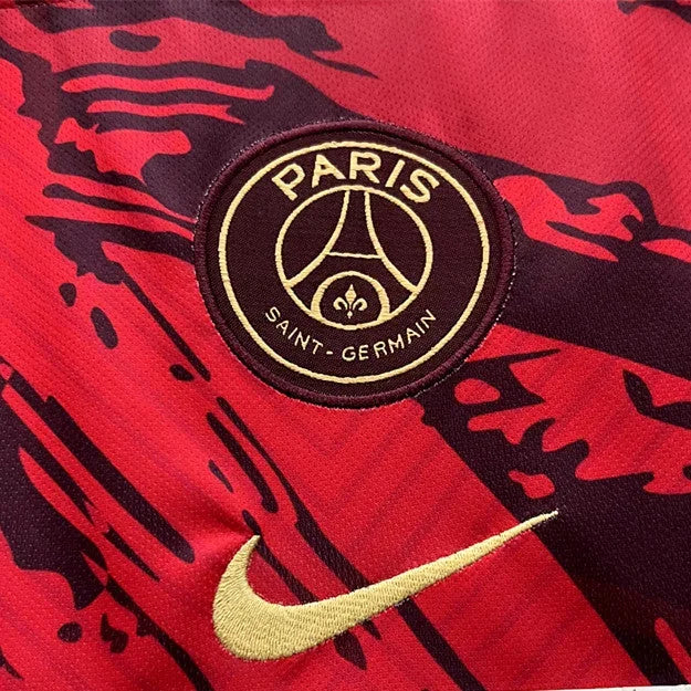 Maillot Paris Concept 2024-2025 de Le 12 -ème Maillot, vue de face, avec design moderne et couleurs emblématiques.