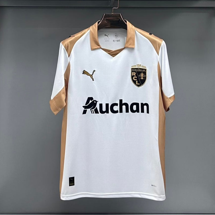 Maillot third RC Lens 25/26 Le 12 -ème Maillot, maillot de football avec logo RC Lens et design en bleu et blanc.