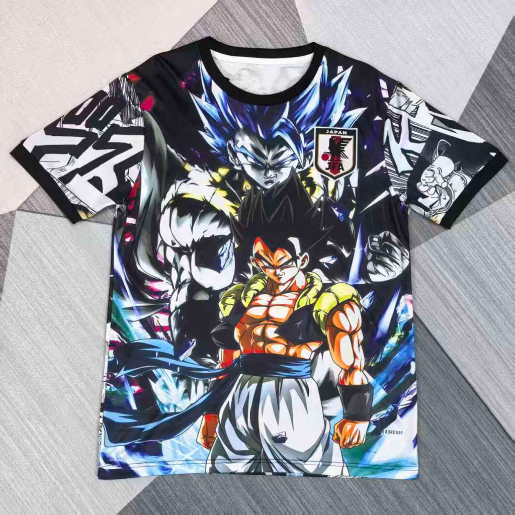 Maillot 25/26 Japon anime Le 12 -ème Maillot noir, design spécial, tissu confortable, idéal pour fans d'anime japonais