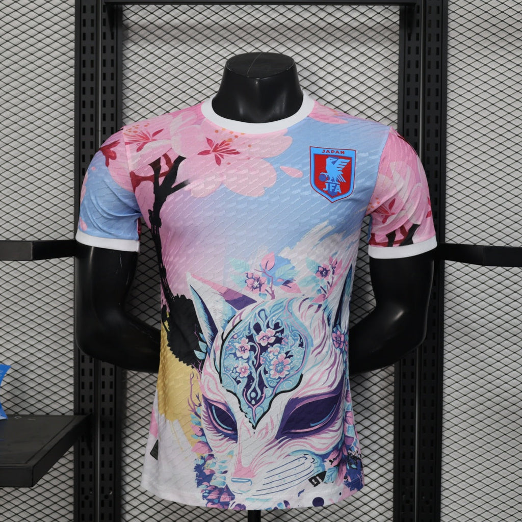 Maillot de football japonais pour joueur spécial 25/26, marque Le 12-ème Maillot, vue de face avec logo et détails du design