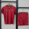 Ensemble de football Portugal domicile adulte, maillot Le 12 -ème Maillot, devant du maillot 25/26 avec logo officiel.