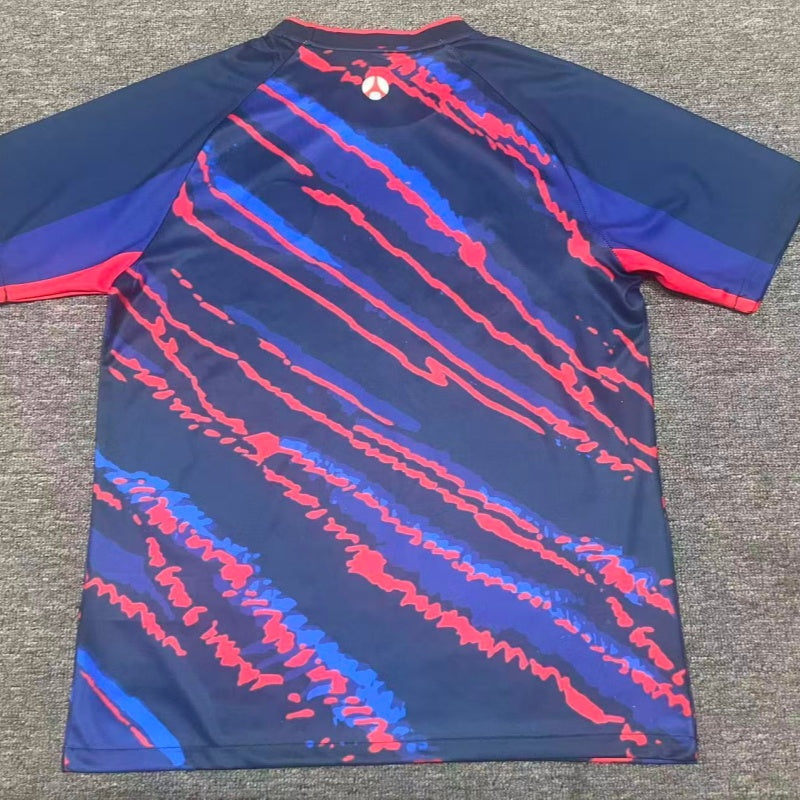 Maillot PSG Le 12 -ème Maillot 25/26 violet pour enfants, maillot de football avec logo du PSG visible.