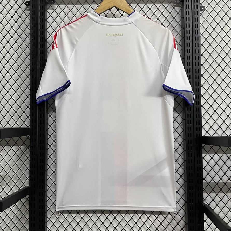 Maillot domicile Lyon 25/26 Le 12 -ème Maillot, maillot de football avec logo et couleurs officielles de l'équipe.