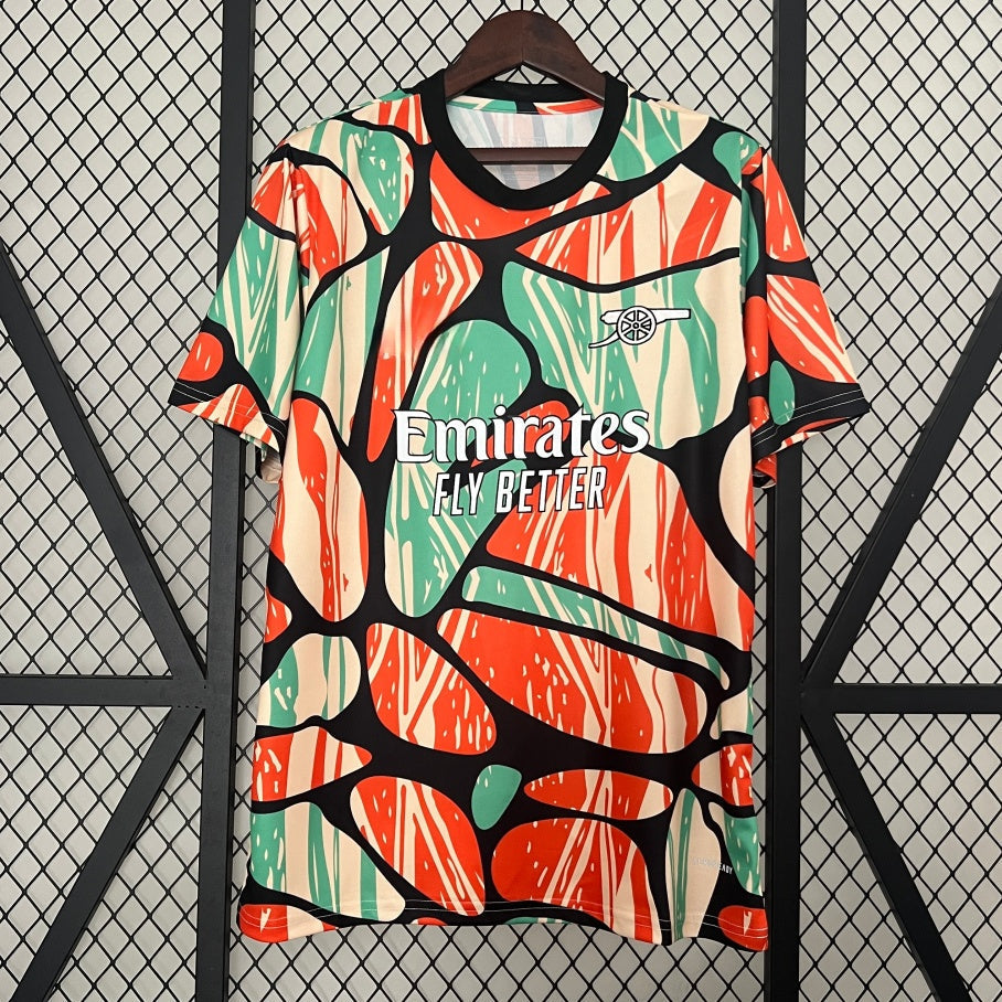 Maillot de football Arsenal 24/25 Le 12ème Maillot, maillot de sport avec logo et design officiel, vue de face.