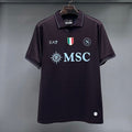 Maillot Naples Third 25/26 de Le 12 -ème Maillot, maillot de football avec le logo de Naples, couleurs bleu et blanc.