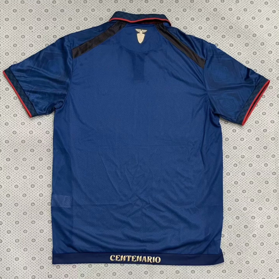 Maillot extérieur 25/26 de l'équipe Ecuador, marque Le 12ème Maillot, avec design sportif et couleurs vives.
