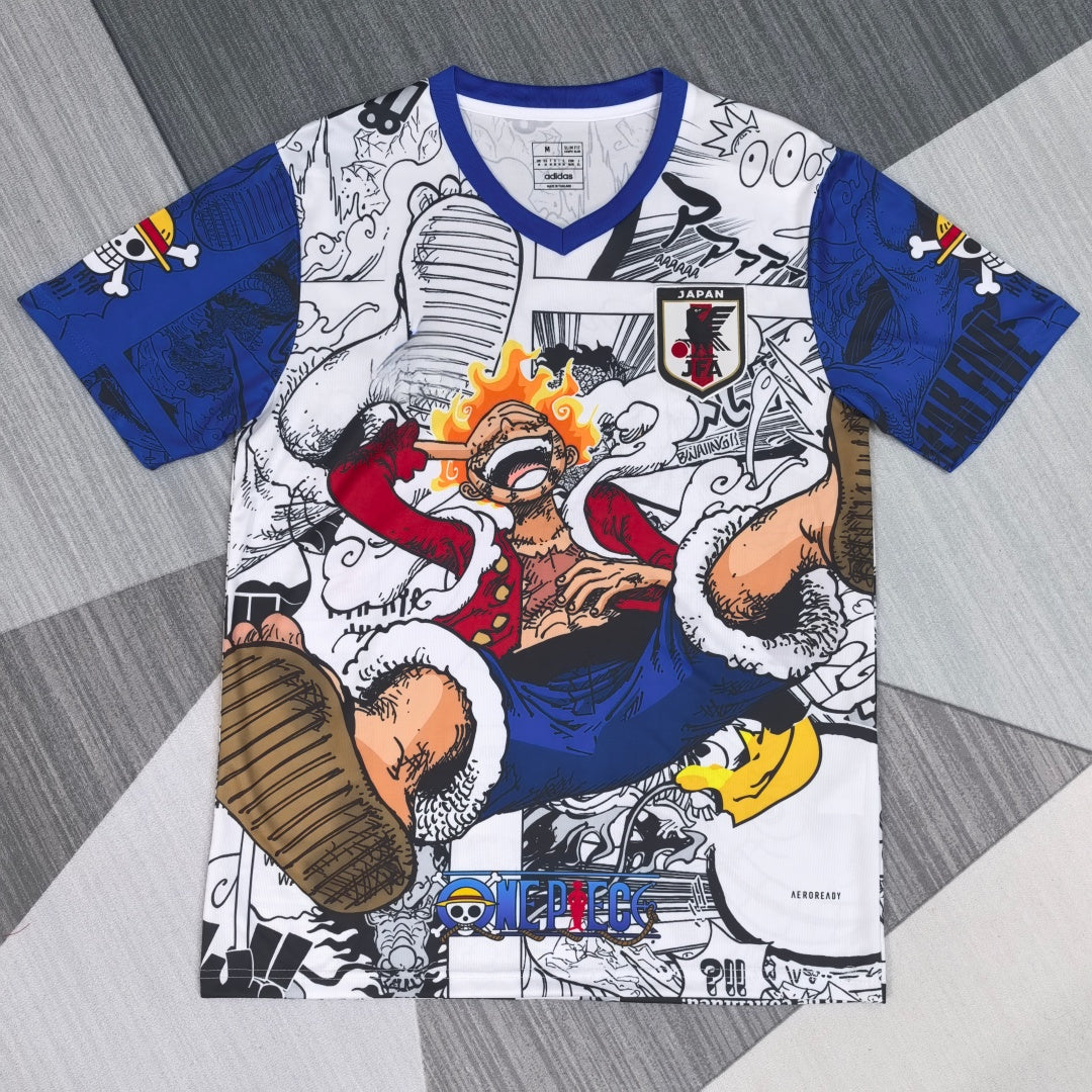 Maillot 25/26 japonais anime Spécial A2 de Le 12-ème Maillot, photo montrant le design coloré et le logo sur le maillot.